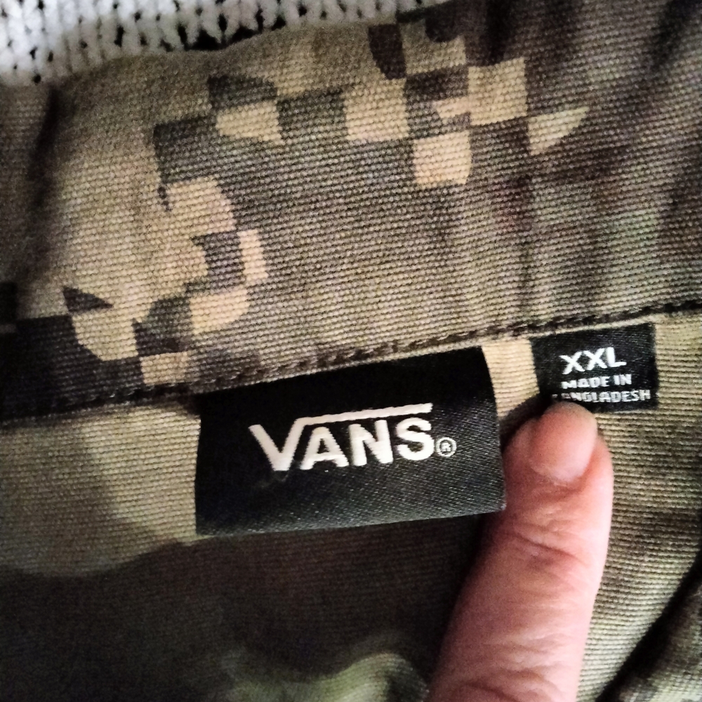 Vans Green Camouflage Jacket View 2